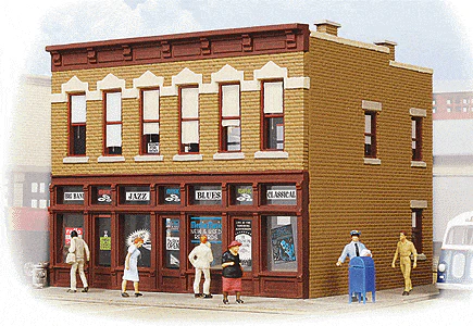 Walthers Trainline 806 HO Gemini Building - Assembled - 4-1/4 x 3-5/8 x 3-3/8 10.7 x 9.2 x 8.5cm