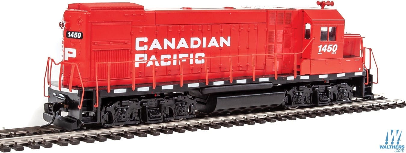Walthers Trainline HO EMD GP15-1 - Standard DC - Canadian Pacific (red, white) - Image 2