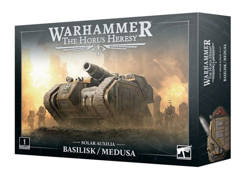 Warhammer 31-79 Horus Heresy: Solar Auxilia Basilisk/Medusa