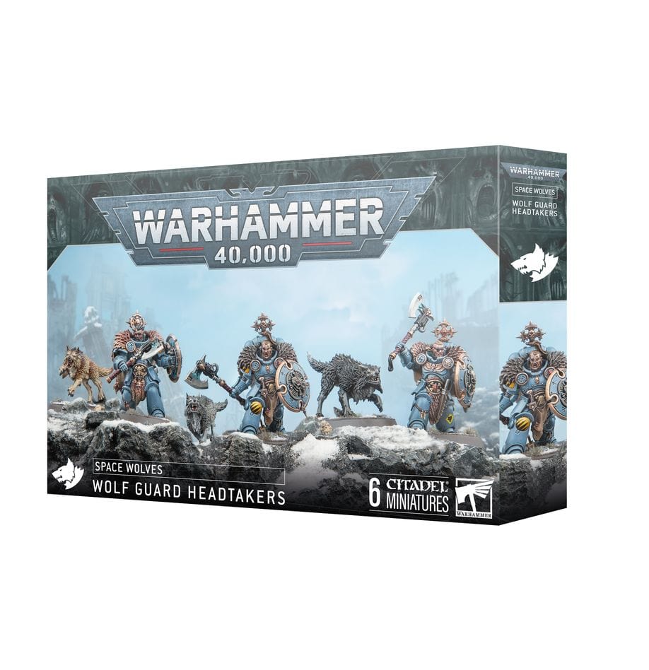Warhammer 40000: Space Wolves, Wolf Guard Headtakers [53-29]