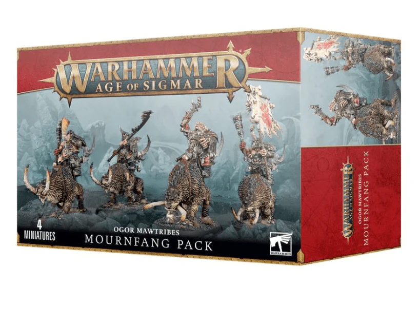 Warhammer Age of Sigmar Ogre Mawtribes: Mournfang Pack [95-14]