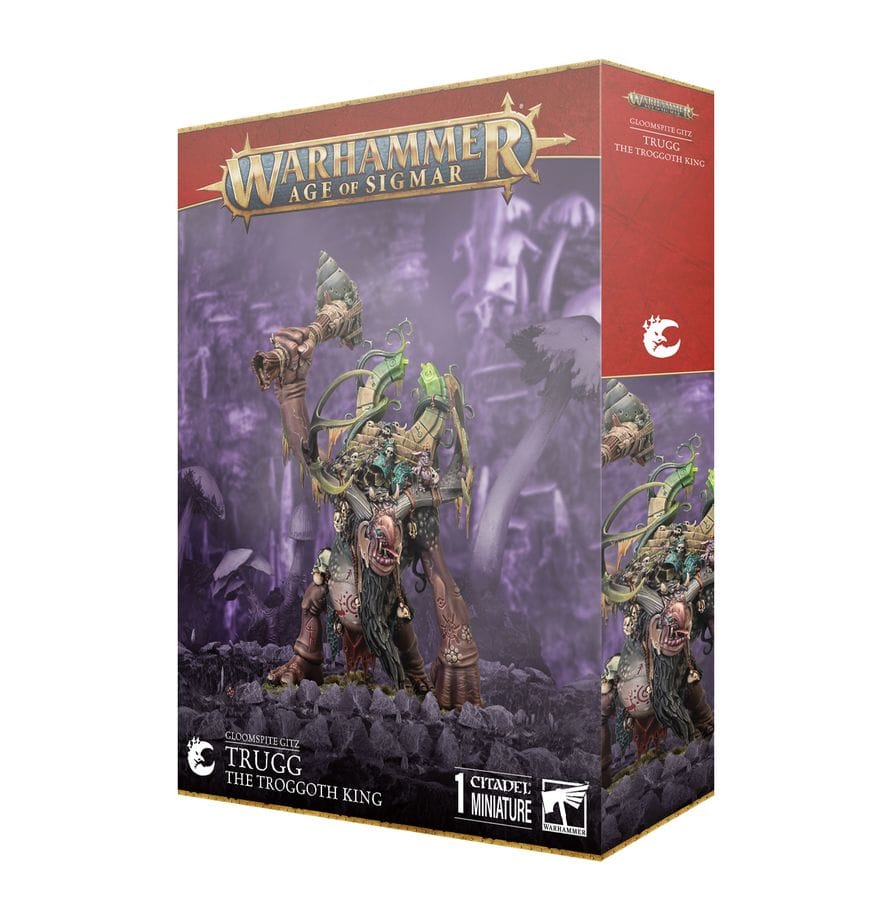 Warhammer Age Of Sigmar: Gloomspite Gitz - Trugg the Troggoth King [89-54]