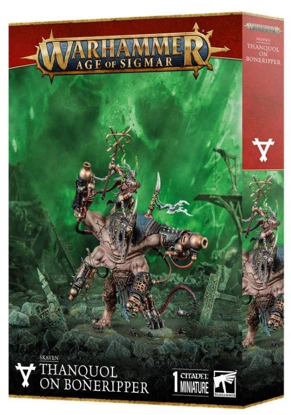 Warhammer Age of Sigmar: Skaven, Thanquol on Boneripper [90-16]