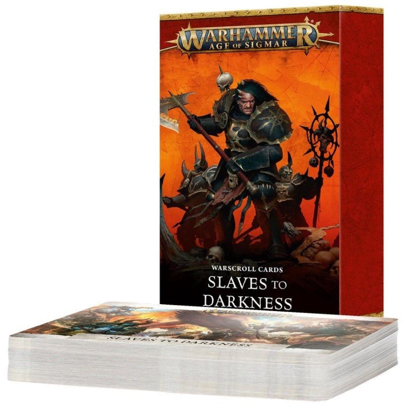 Warhammer Age of Sigmar: Slaves to Darkness, Warscroll Cards [83-03]**