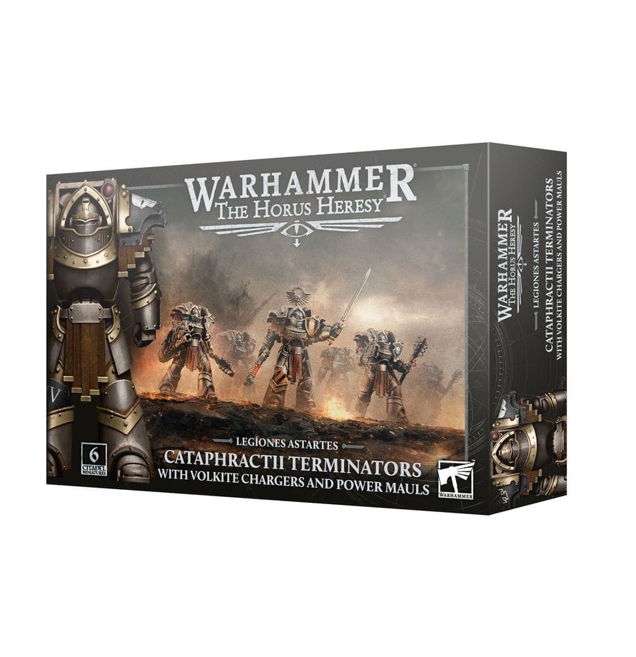 Warhammer Horus Heresy L/A: Cataphractii Terminators: Pwr Mauls [31-144]