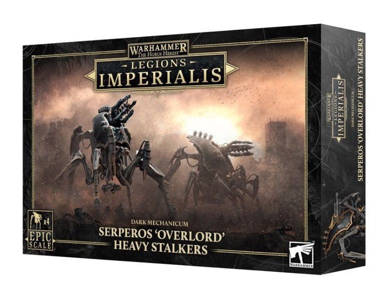 Warhammer Horus Heresy Legion Imperialis: Dark Mech Serperos Heavy Stalkers [03-75]