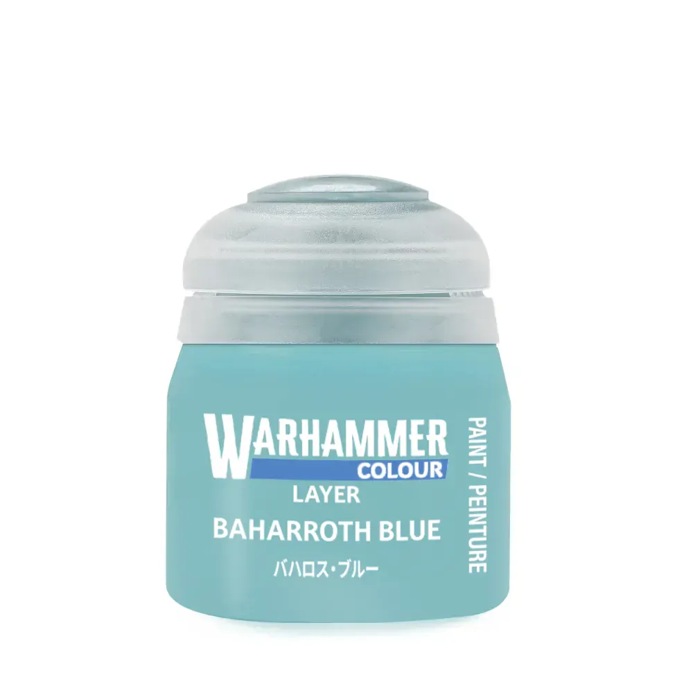 Warhammer Layer Colour: Baharroth Blue Paint 12ml [22-79]