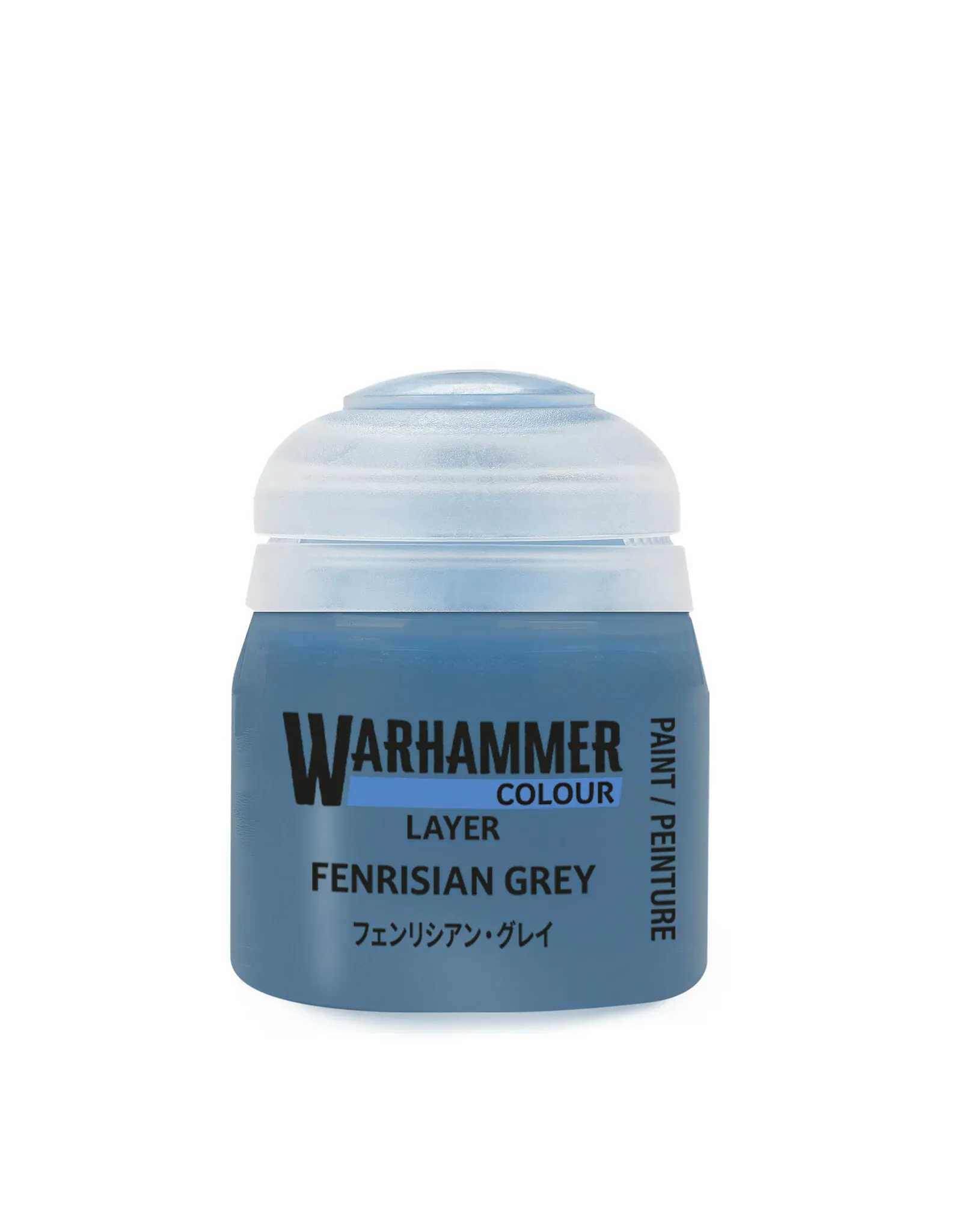 Warhammer Layer Colour: Fenrisian Grey Paint 12ml [22-68]