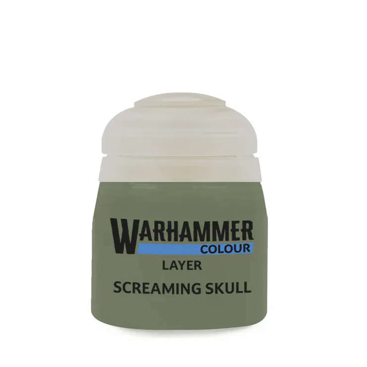 Warhammer Layer Colour: Screaming Skull Paint 12ml [22-33]
