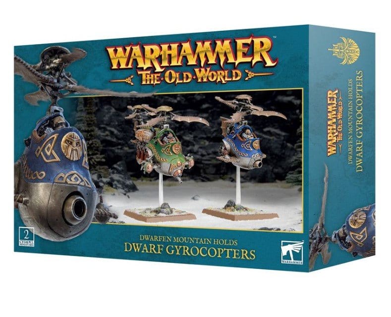 Warhammer The Old World: Dwarfen Mountain Holds Gyrocopters/Bombers [10-13]